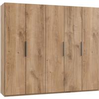 Drehtürenschrank B: 250 Cm Level, Eiche Dekor - Eichefarben, MODERN, Holzwerkstoff (250/216/58cm) - MID.YOU