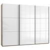 Schwebetürenschrank B: 300 Cm Level 36c Weiß/eiche Dekor - Eichefarben/Weiß, MODERN, Holzwerkstoff (300/236/65cm) - MID.YOU