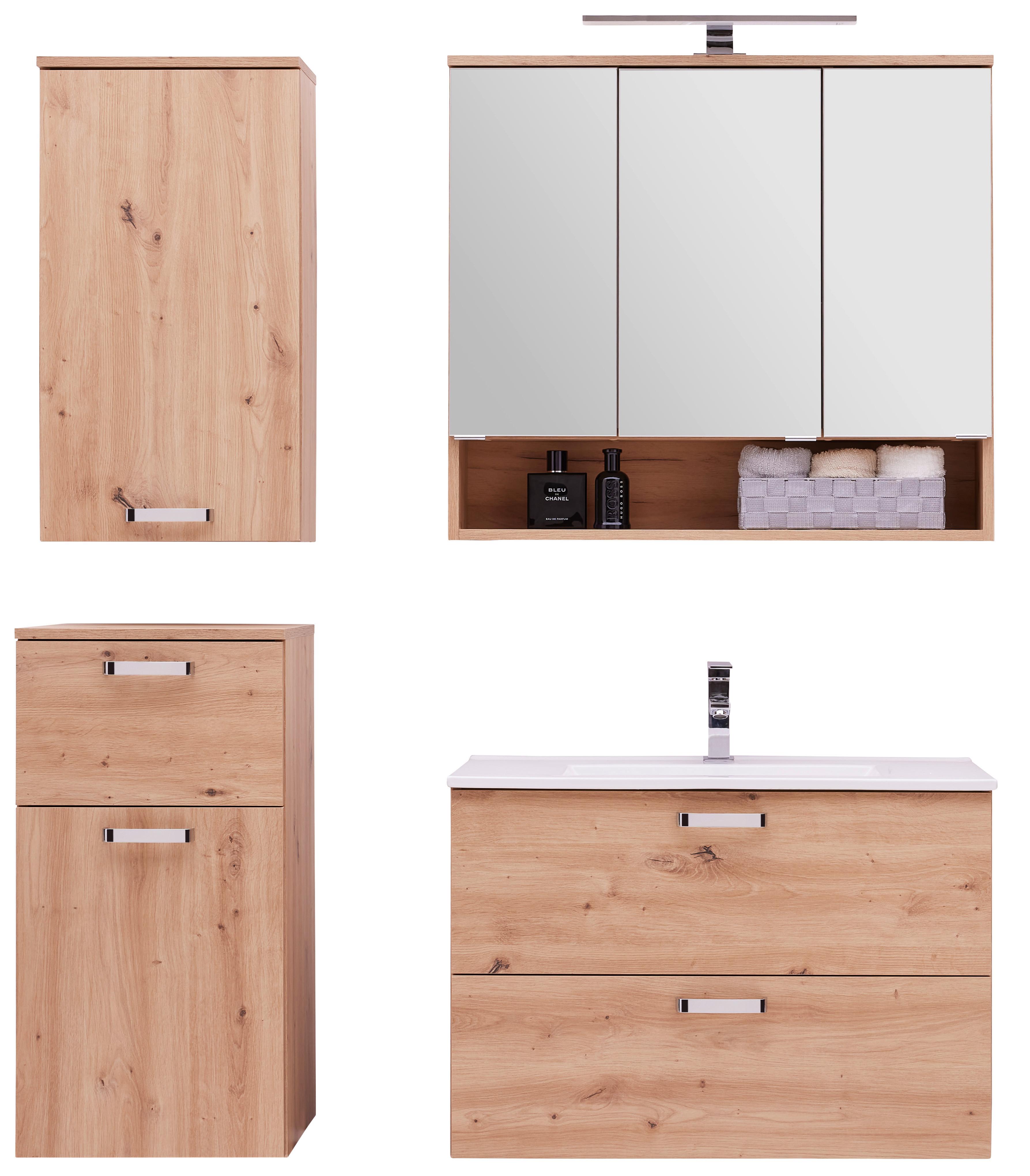 Badezimmer Fresh Eiche Dekor 5-teilig