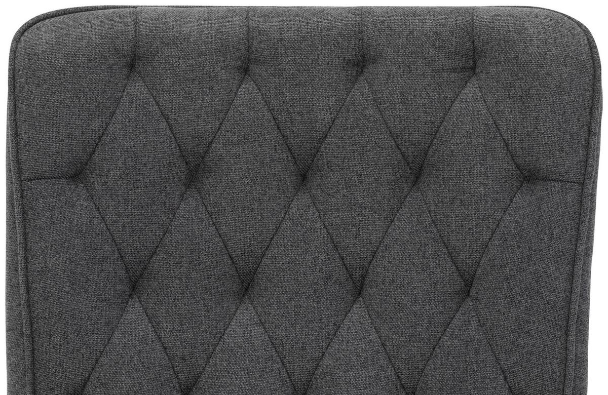Schaukelstuhl Chester - Schwarz/Naturfarben, Basics, Holz/Textil (69/100/84,5cm) - P & B