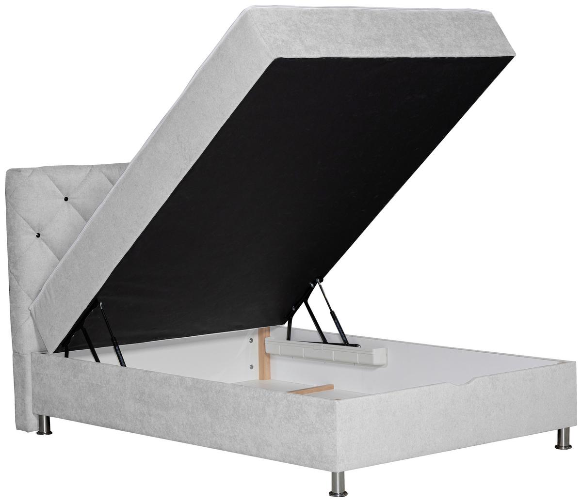 Box-ágy Black Diamond - natúr színű, Design, textil (120/200cm) - Modern Living