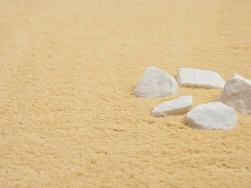 Fellteppich Loft - Goldfarben, KONVENTIONELL, Textil (120/160cm)