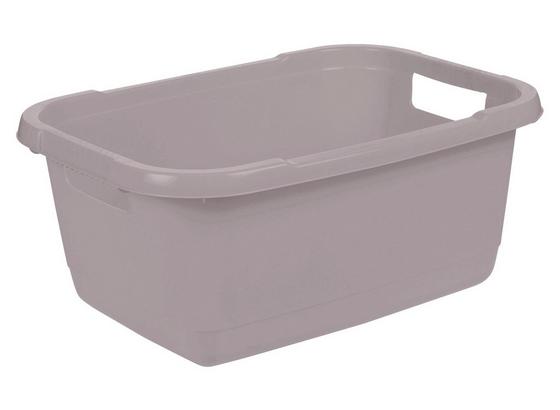 Wäschekorb Aenna - Grau, KONVENTIONELL, Kunststoff (55/40/23cm) Wäschekorb Aenna - Grau, KONVENTIONELL, Kunststoff (55/40/23cm)