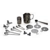 Kaffeeset Cosme - Schwarz, Basics, Metall - Echtwerk