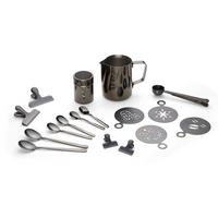 Kaffeeset Cosme - Schwarz, Basics, Metall - Echtwerk