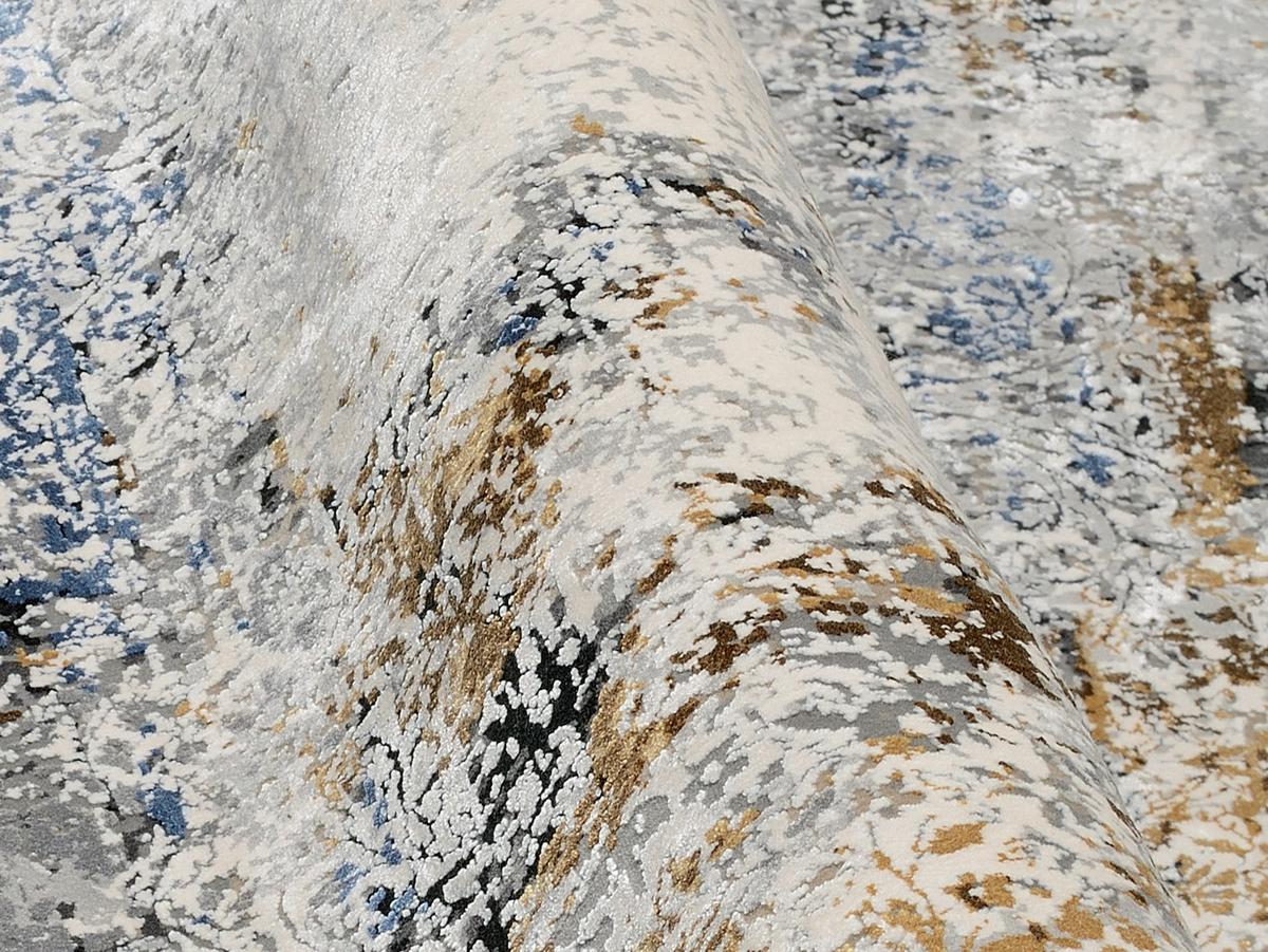Webteppich Le Mans 04 Grau/Schwarz 67x130 cm - Schwarz/Grau, Design, Textil (67/130cm) - Dieter Knoll