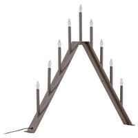 Weihnachtspyramide Are - Braun, Basics, Metall (64/64/9cm) - P & B