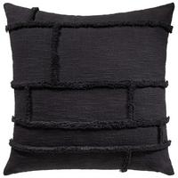 Dekorační polštář Brigg, Š/D: 45/45cm - černá, Moderní, textil (45/45cm) - Premium Living