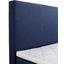 Boxbett Carolina 140x200 Blau - Blau/Schwarz, KONVENTIONELL, Holz/Textil (143/105/209cm) - Carryhome Boxbett Carolina 140x200 Blau - Blau/Schwarz, KONVENTIONELL, Holz/Textil (143/105/209cm) - Carryhome