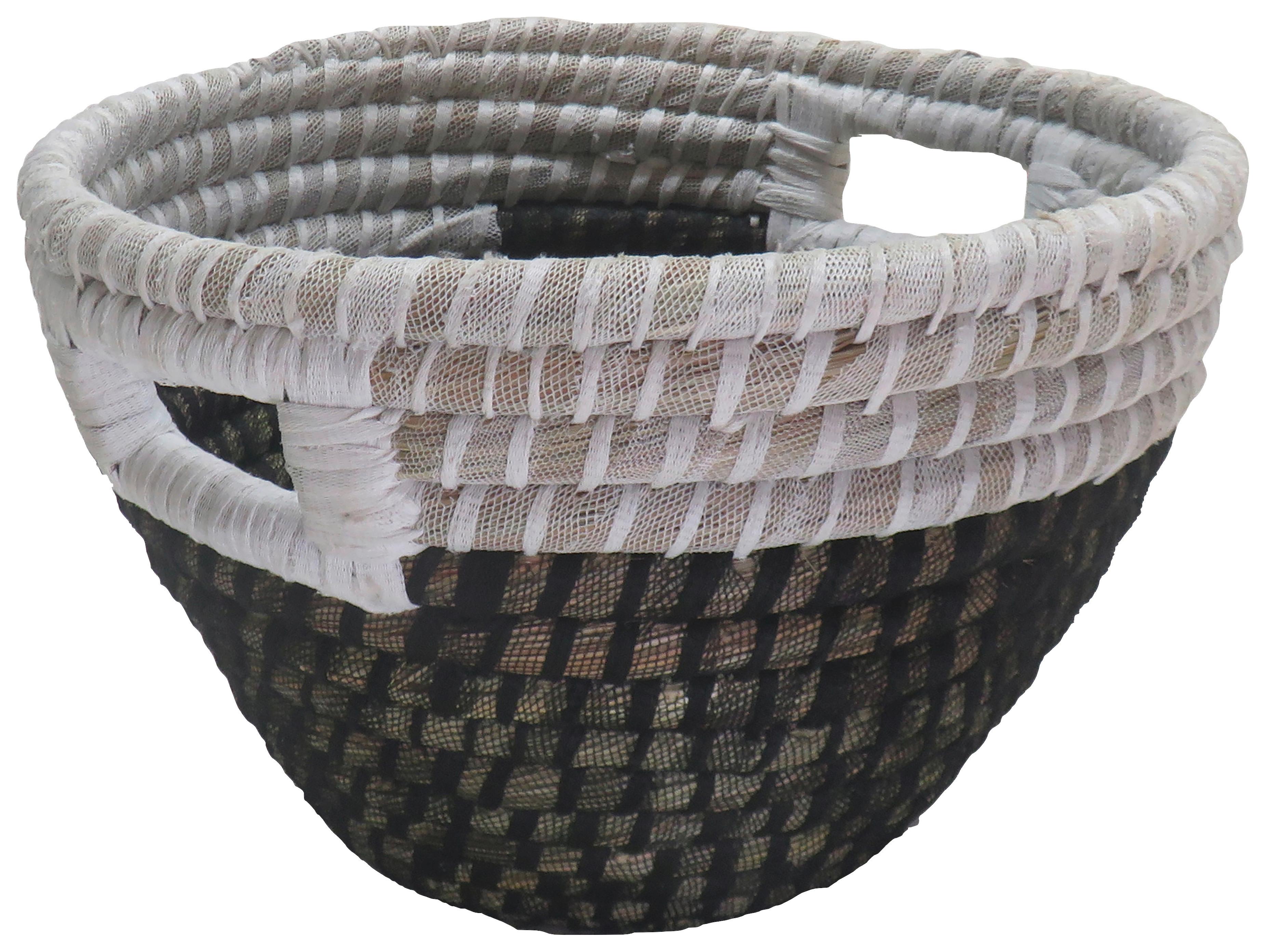 Korb Nele - Naturfarben, KONVENTIONELL, Naturmaterialien (32/21cm) - Luca Bessoni