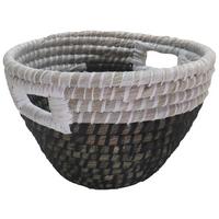 Korb Nele - Naturfarben, KONVENTIONELL, Naturmaterialien (32/21cm) - Luca Bessoni