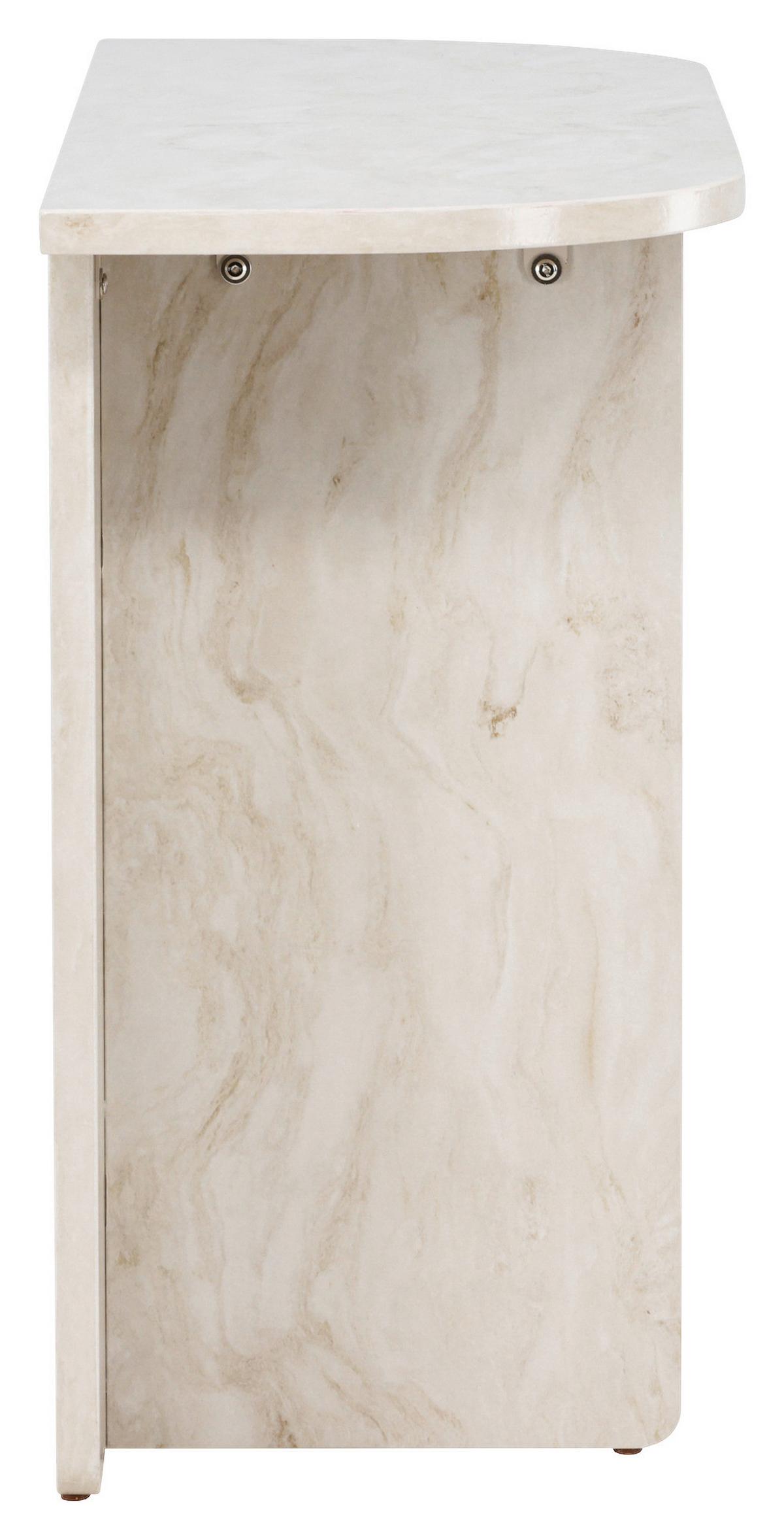 Konsolentisch Alesund Holz Dekor B: 40 cm - Design (120/40/75cm) - Livetastic