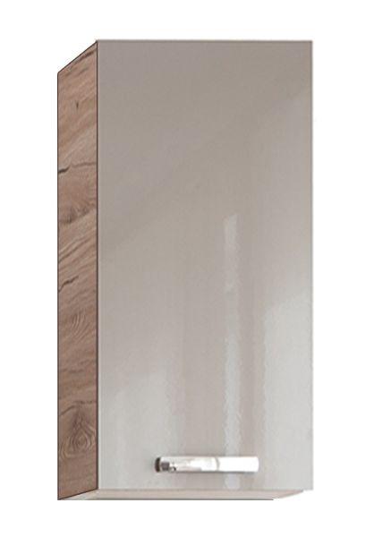 Horná Kuchynská Skrinka Emma, Wd L/p - 40 - farby buku/béžová, Moderný, kompozitné drevo/plast (40/72/30cm)