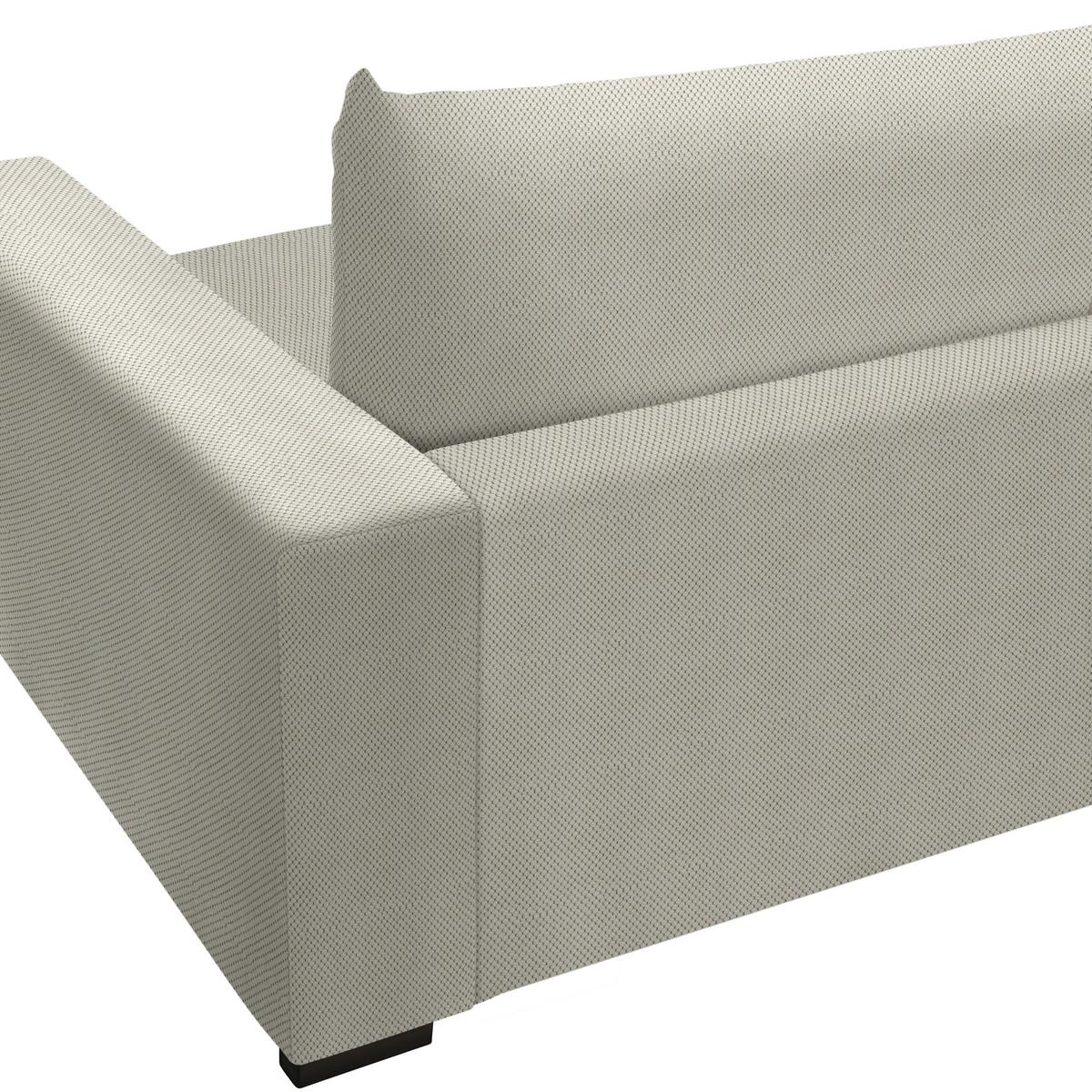 Mega pohovka PEDRO 1200, šedohnědá - šedohnědá, Moderní, kov/dřevo (261/83/124cm) - Mömax