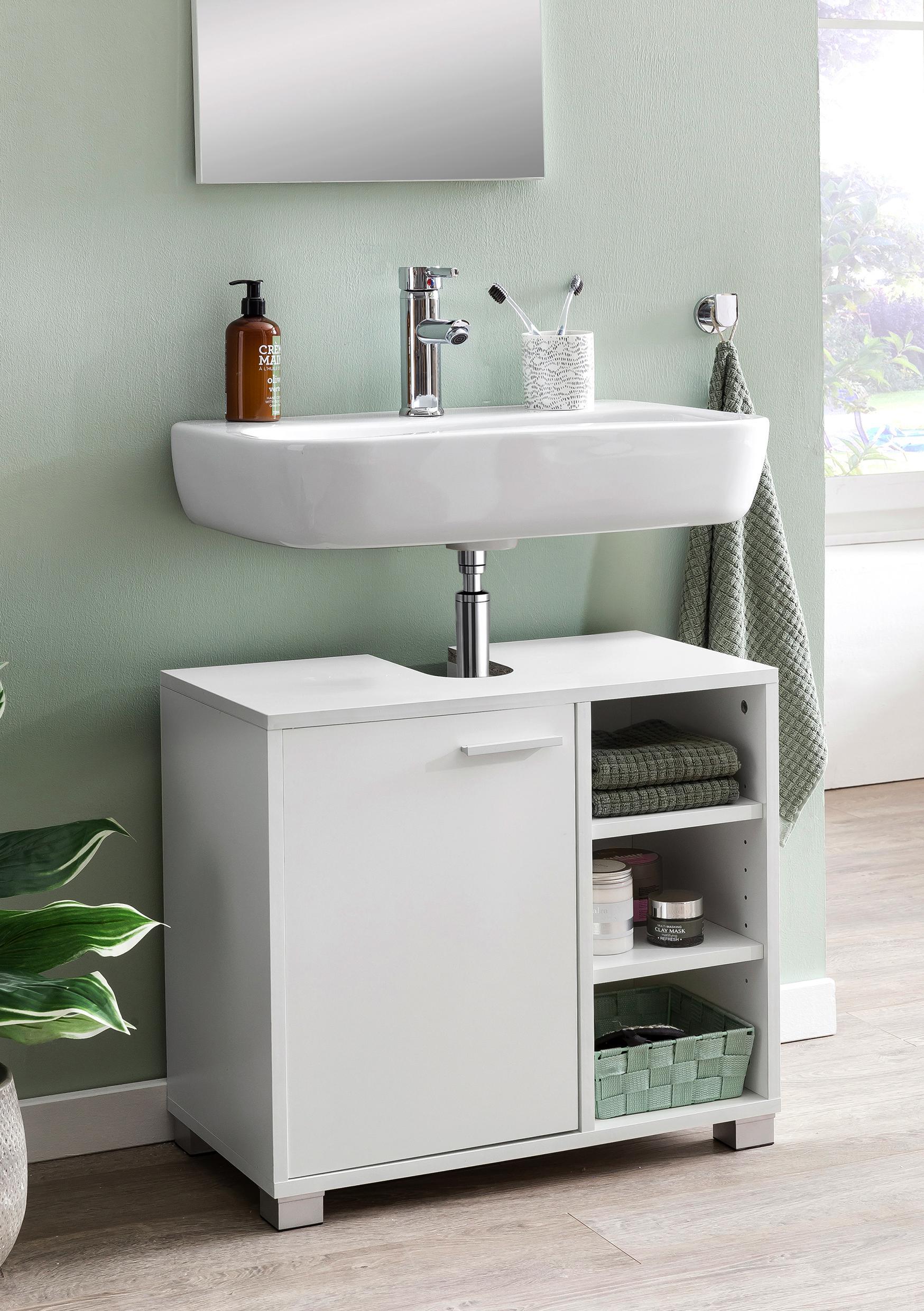Waschbeckenunterschrank in Weiß