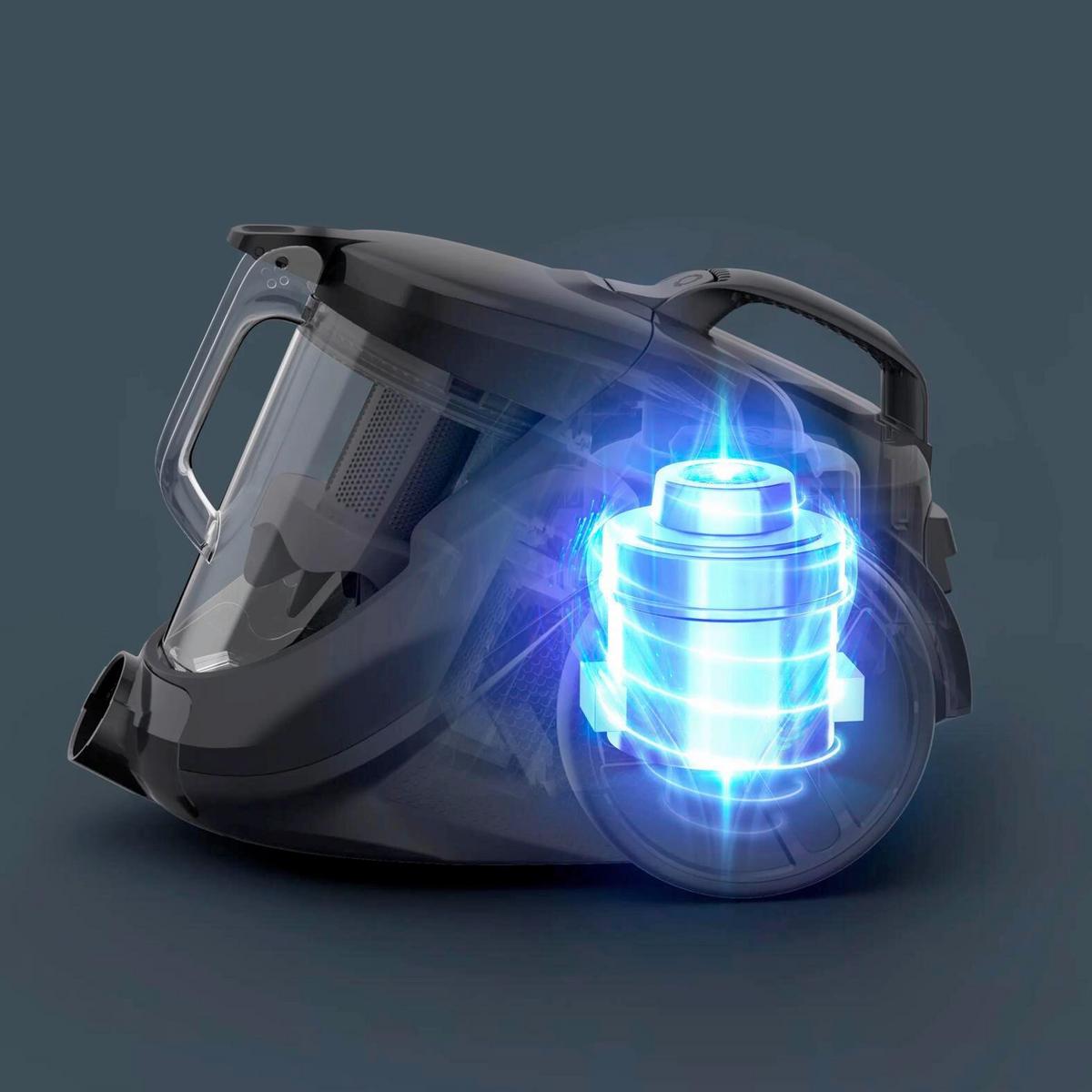 Bodenstaubsauger 750w, 1,5 Liter - Schwarz, Basics, Kunststoff (40,9/27,6/29cm) - Rowenta