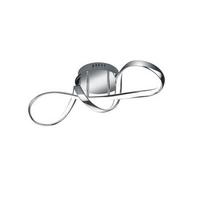 Led-deckenleuchte L: 60 Cm 3-Fach Dimmbar - Chromfarben, Basics, Metall (60/22/18cm)