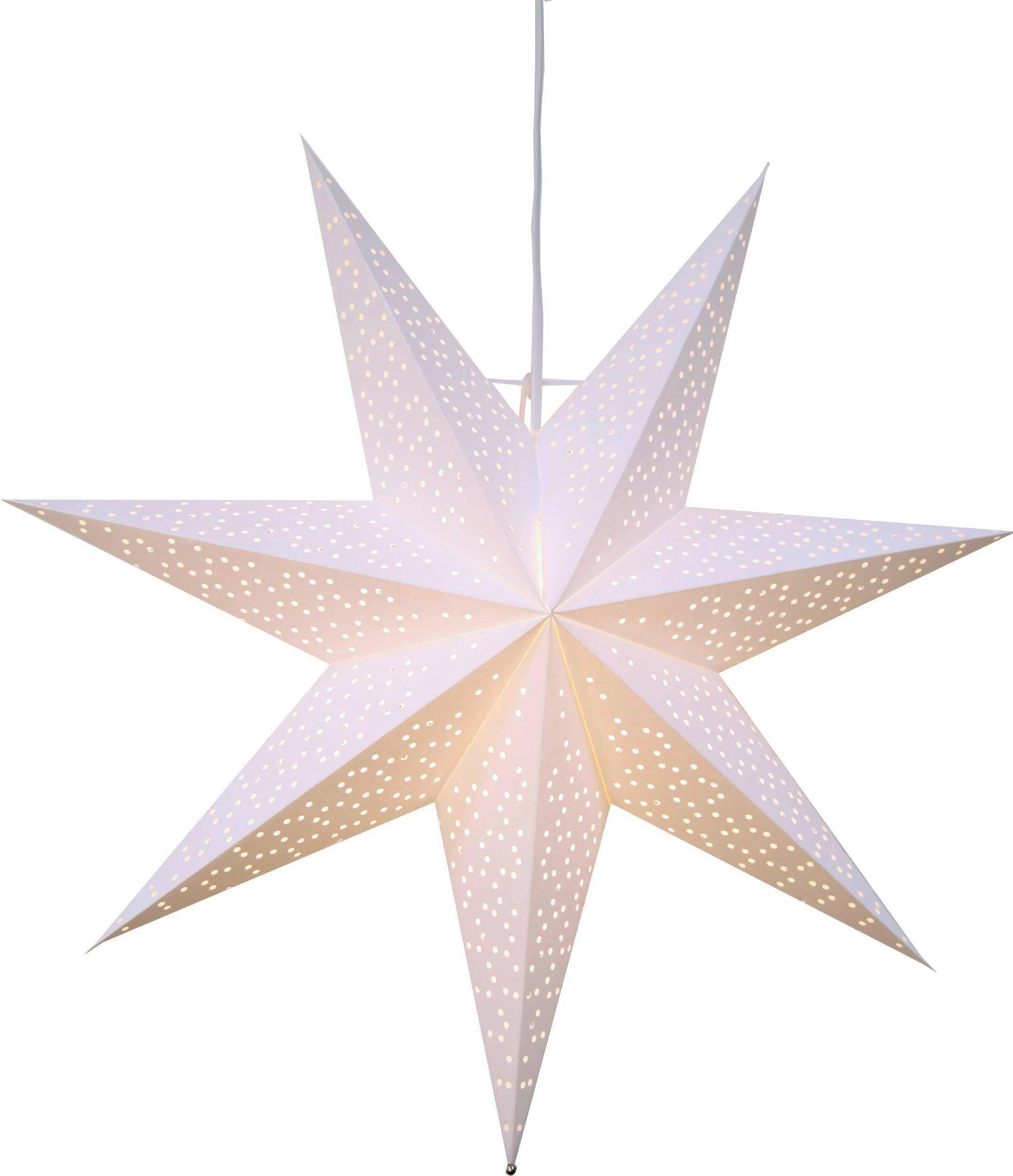 Led-dekoleuchte 410338 - Weiß, Basics, Papier/Metall (54/16/54cm) - Eglo