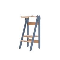 Lernturm Space Saving Blau/natur - Basics, Holz (38/90/40cm)