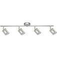 LED-Strahler Amelie 4-Flammig verstellbar L: 63 cm - Chromfarben, MODERN, Kunststoff/Metall (15,5/63cm) - Luca Bessoni