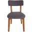 Stuhl Lotos Hellgrau - Eichefarben/Hellgrau, MODERN, Holz/Textil (46/81,5/59cm) Stuhl Lotos Hellgrau - Eichefarben/Hellgrau, MODERN, Holz/Textil (46/81,5/59cm)