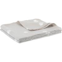 MĚKKÁ DEKA Pet, 120//150cm, šedá - béžová, textil (120/150cm) - Modern Living
