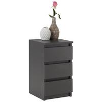Éjjeliszekrény Ella *TOP ÁR* - antracit, Konventionell, faalapú anyag (30/55/31cm) - Best Price