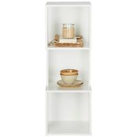 REGÁL NETTO - biela, Modern, kompozitné drevo (37/109/37cm) - Mömax