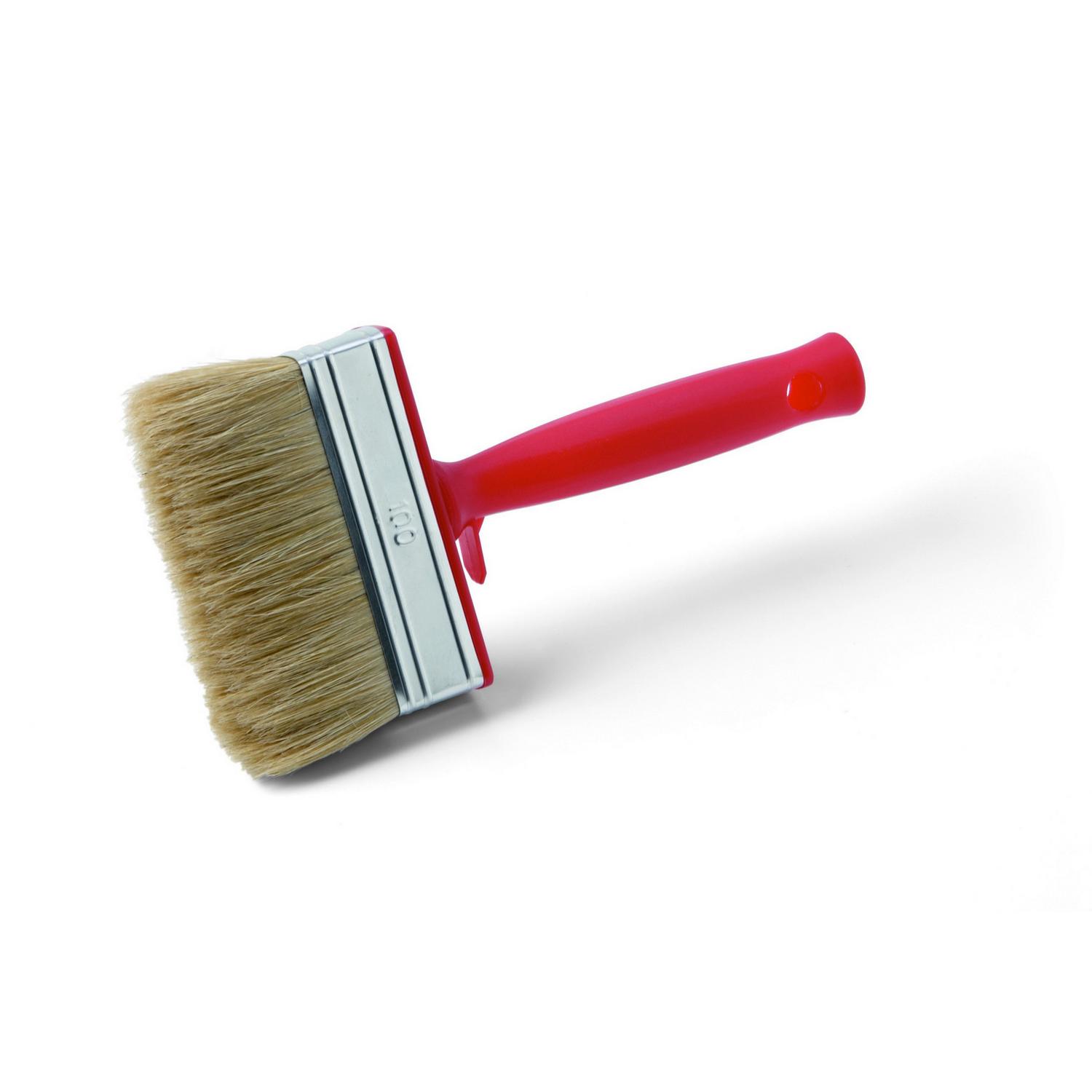Pinsel S70701 Flächenstreicher 100Mm Rot 10,5x2,7x20 cm