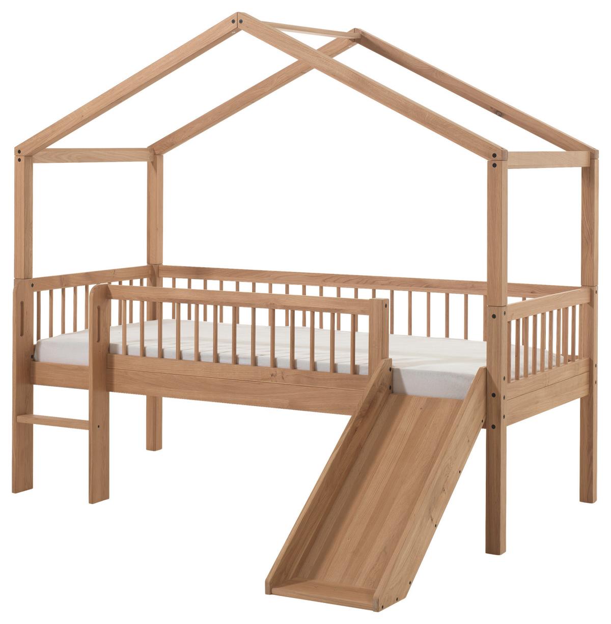 Hausbett Forrest Eichefarben 90x200cm - Eichefarben/Naturfarben, MODERN, Holz (90/200cm) - Vipack