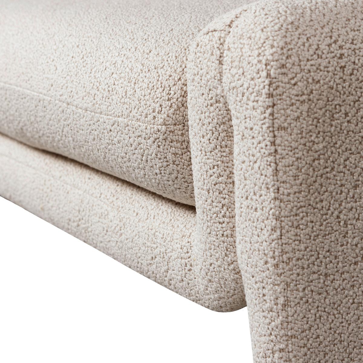 Sitzbank Zone Beige B: 160 cm - Beige, Design, Textil (160/60/52cm) - Livetastic