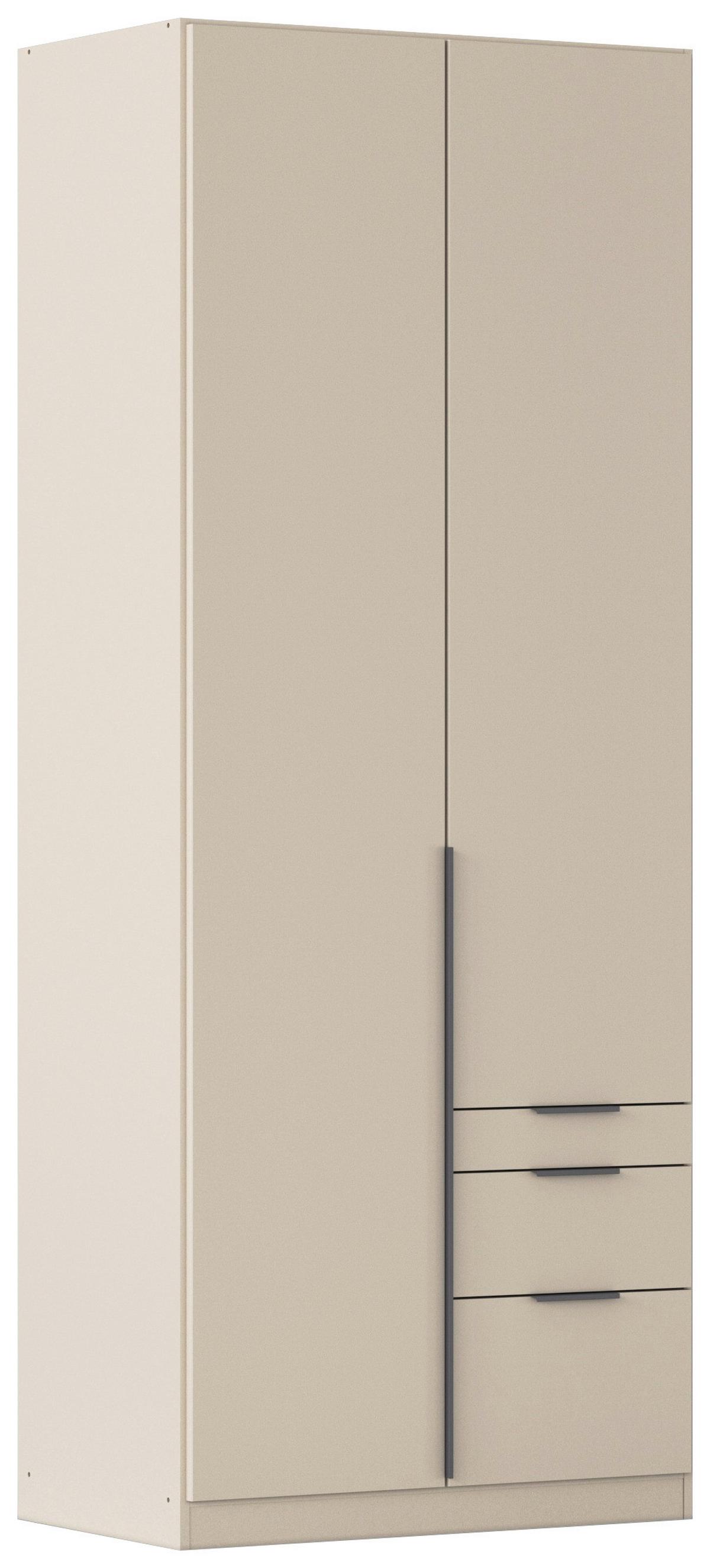 Drehtürenschrank Alabama Champagner B: 91 cm - Champagner, MODERN, Holzwerkstoff (91/229/54cm) - Rauch Möbel