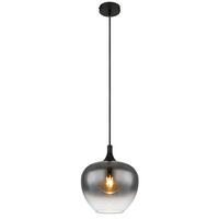 Hängeleuchte 15548h Maxy - Schwarz, Design, Glas/Metall (24/120cm) - Globo