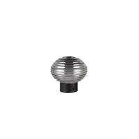 Akku-Tischleuchte R57771154 Earl - Schwarz/Grau, KONVENTIONELL, Glas/Metall (15,5/14,5cm)