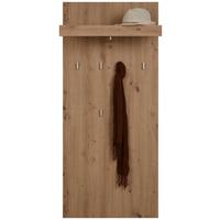 ŠATNÍ PANEL MALTA -EXKLUSIV- - barvy dubu, Konvenční, kompozitní dřevo (65/148/28cm) - Mömax