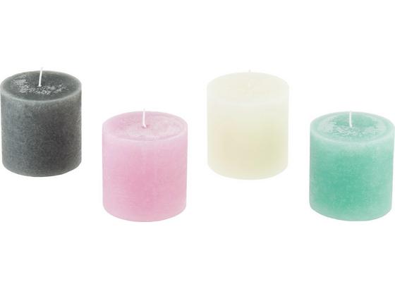 Stumpenkerze Janosch - Birkefarben/Lila, KONVENTIONELL (10/10cm) - Ombra Stumpenkerze Janosch - Birkefarben/Lila, KONVENTIONELL (10/10cm) - Ombra