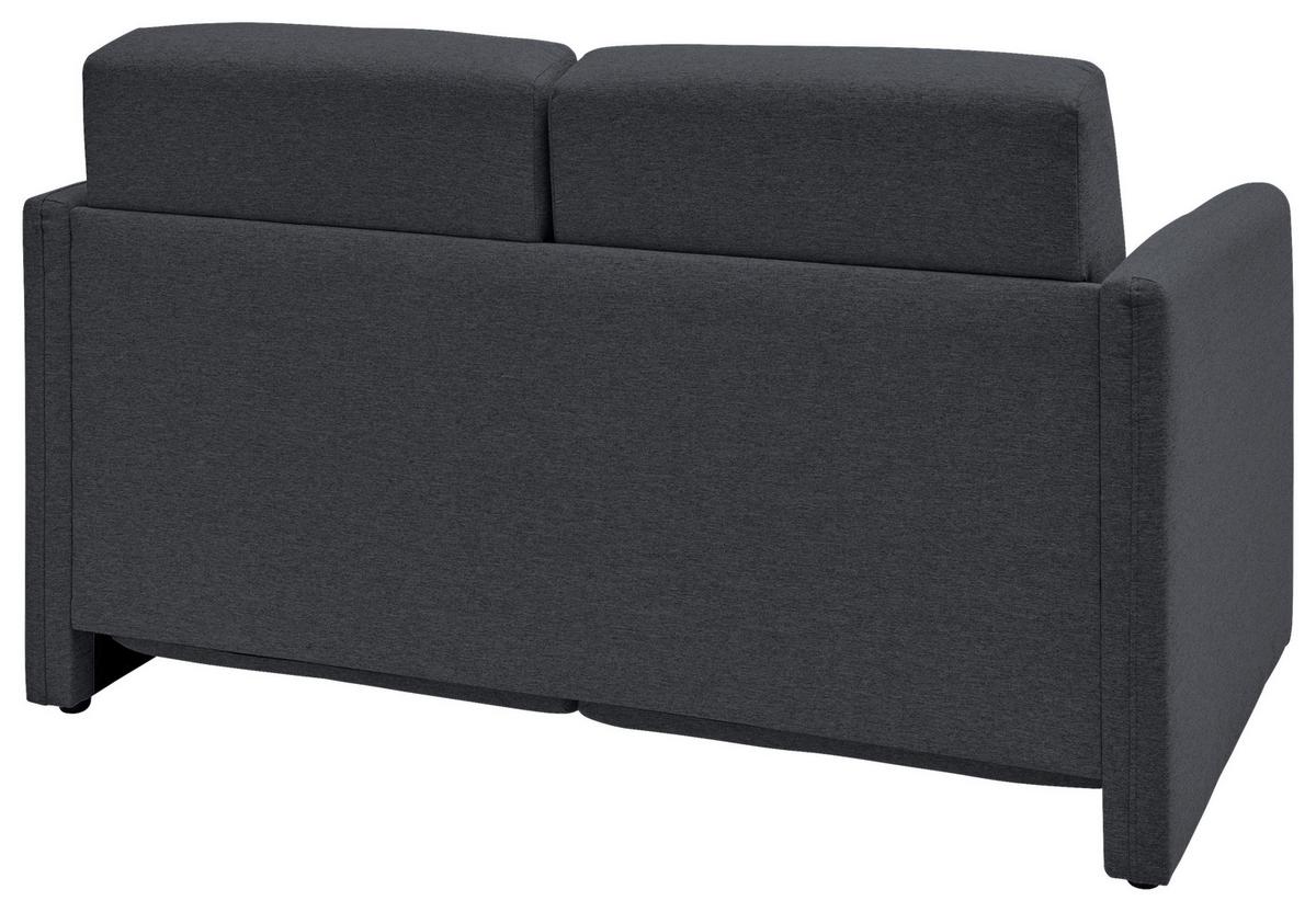 Schlafsofa Regi Anthrazit Mikrofaser B: 147 Cm - Anthrazit/Schwarz, KONVENTIONELL, Textil (147/89/87cm) - Livetastic