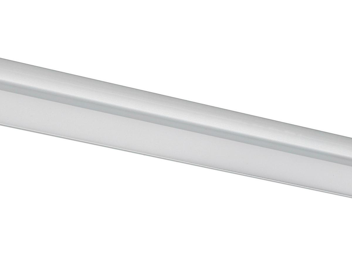 PODSVĚTLENÍ UNTI - šedá/barvy stříbra, Moderní, kov/plast (46/4/1cm) - Mömax