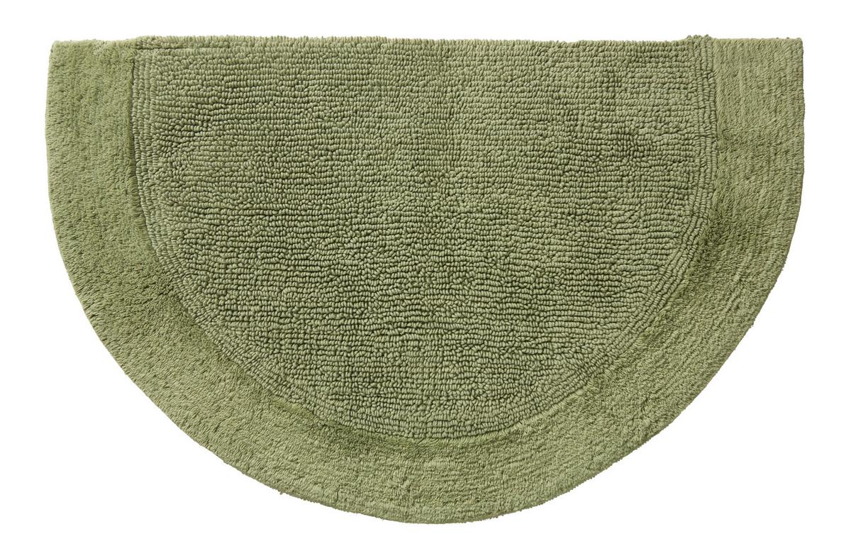 KÚPEĽŇOVÁ PREDLOŽKA Karen, 50/80cm, svetlozelená - svetlozelená, Konventionell, textil (50/80cm) - Premium Living