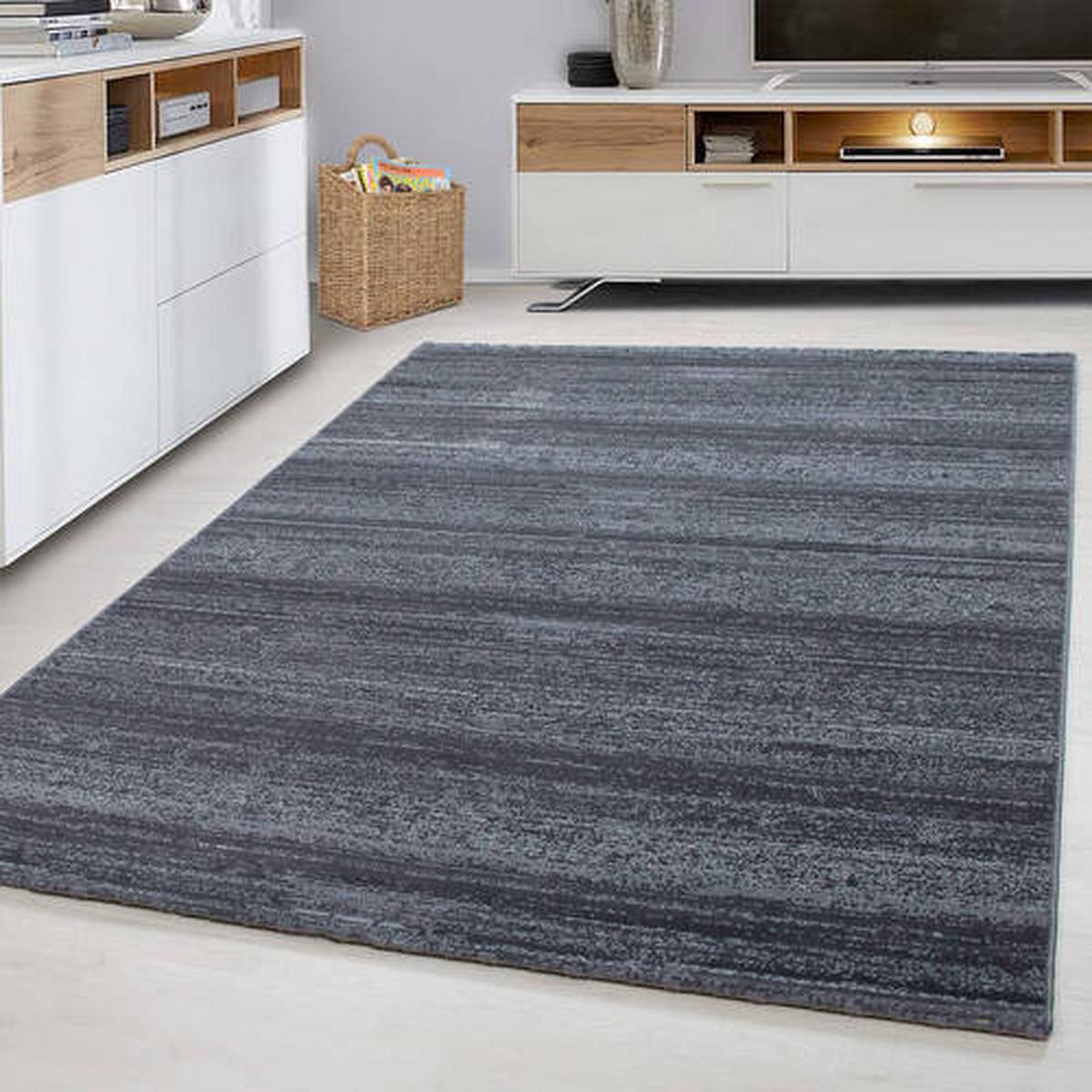 Webteppich Plus - Grau, Basics, Textil (240/340cm) - Novel