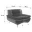 Sessel Atlantis - Chromfarben/Anthrazit, MODERN, Textil (116/81/89cm)