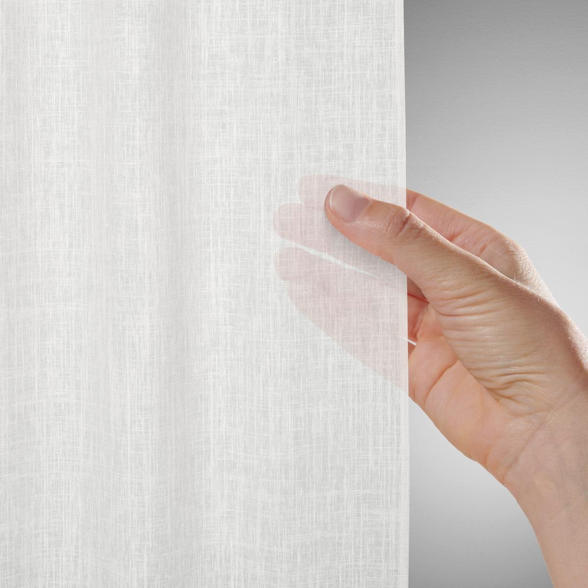 HOTOVÝ ZÁVĚS LINA - bílá, textil (140/255cm) - Premium Living
