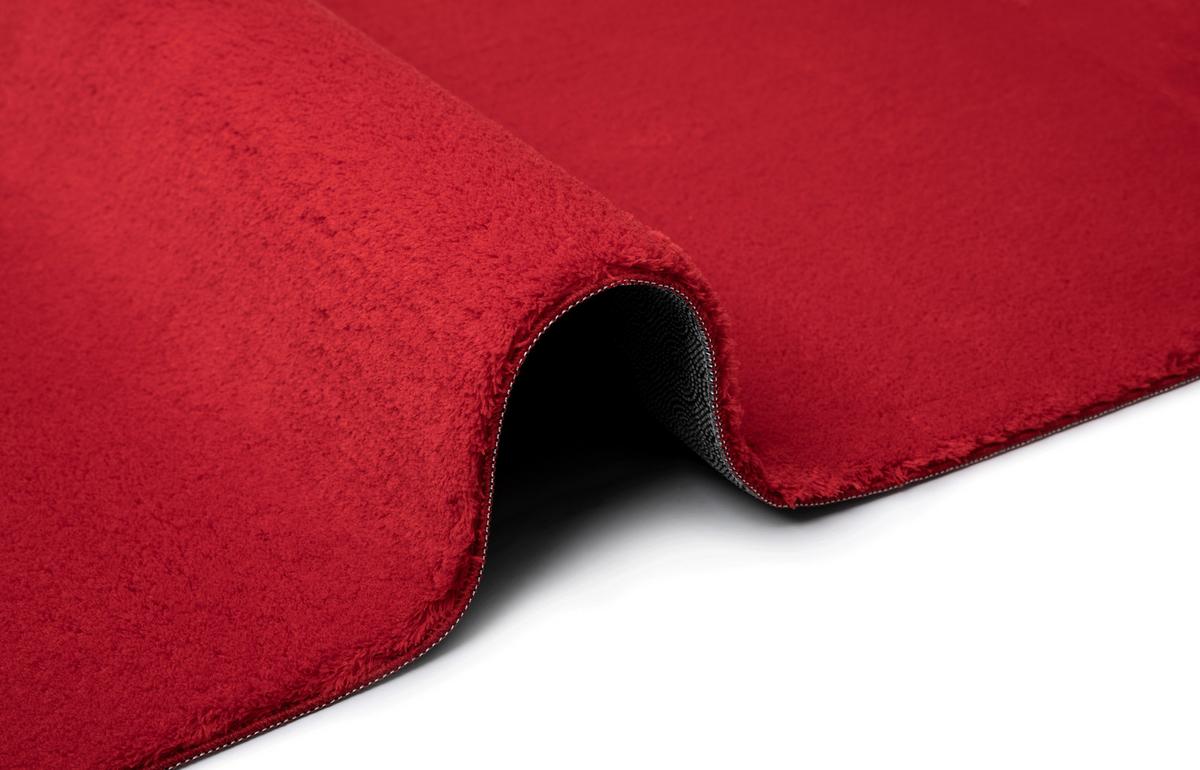 Fellteppich Loft - Rot, KONVENTIONELL, Textil (240/340cm)