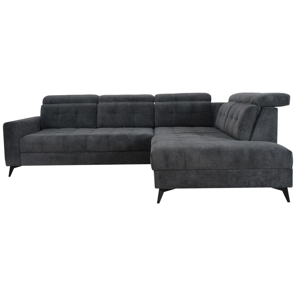 Ecksofa Mit Schlaffunktion Barletta New Grau 289x228 Cm