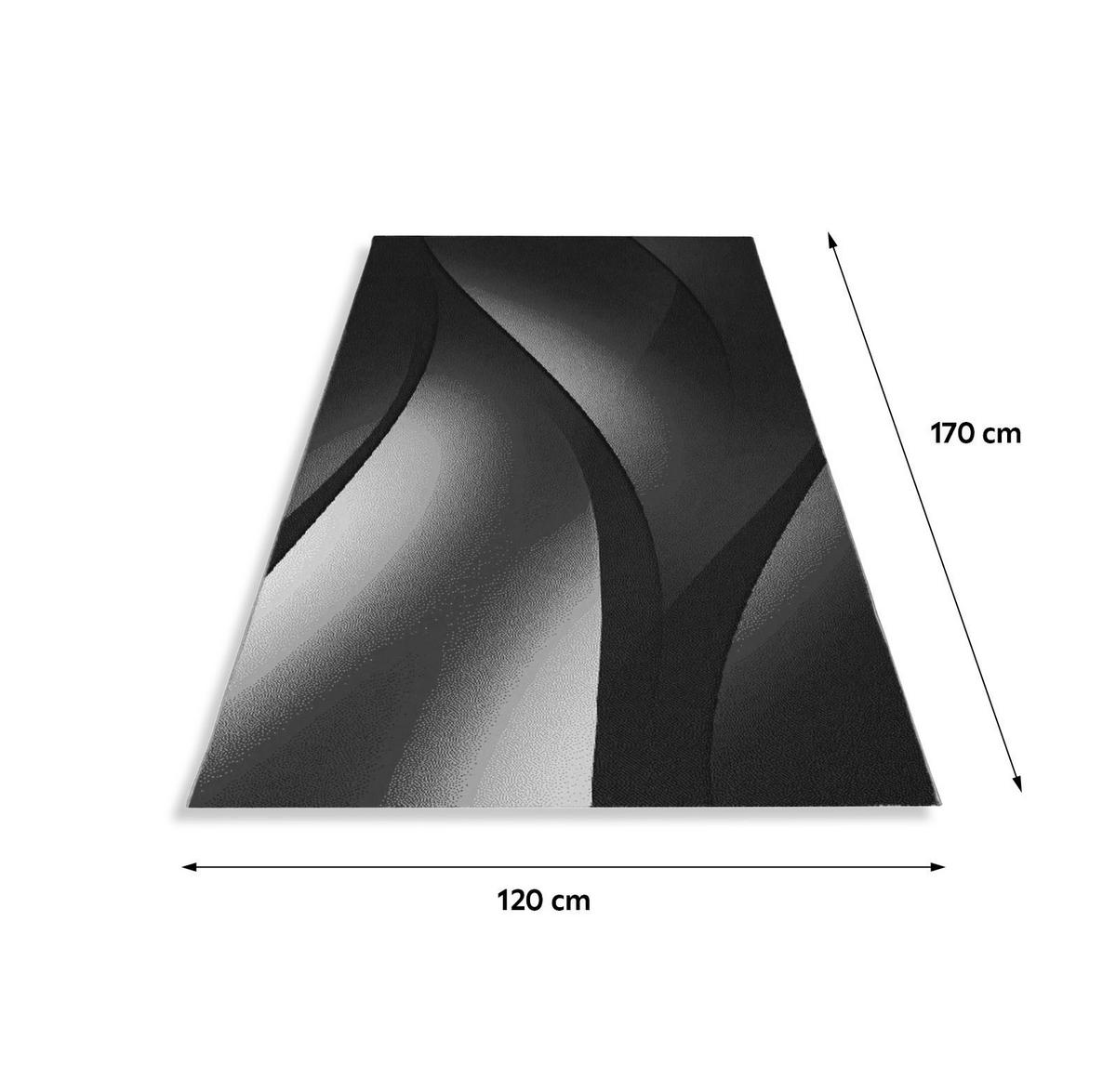 Webteppich Lila/Weiß Naturfaser Plus 120x170 cm - Lila/Weiß, Design, Textil (120/170cm)