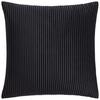 Dekoračný vankúš Melania, 45/45cm, čierna - čierna, Romantik / Landhaus, textil (45/45cm) - Modern Living