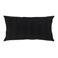 POTAH NA POLŠTÁŘ XENIA STREIF - černá, Moderní, textil (40/80cm) - Premium Living