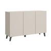 Sideboard Phuket 120 Beige, Kaschmir B: 120 Cm - Kaschmir/Beige, Design, Holzwerkstoff (120/76/39cm) - Livetastic