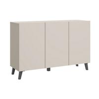 Sideboard Phuket 120 Beige, Kaschmir B: 120 Cm - Kaschmir/Beige, Design, Holzwerkstoff (120/76/39cm) - Livetastic