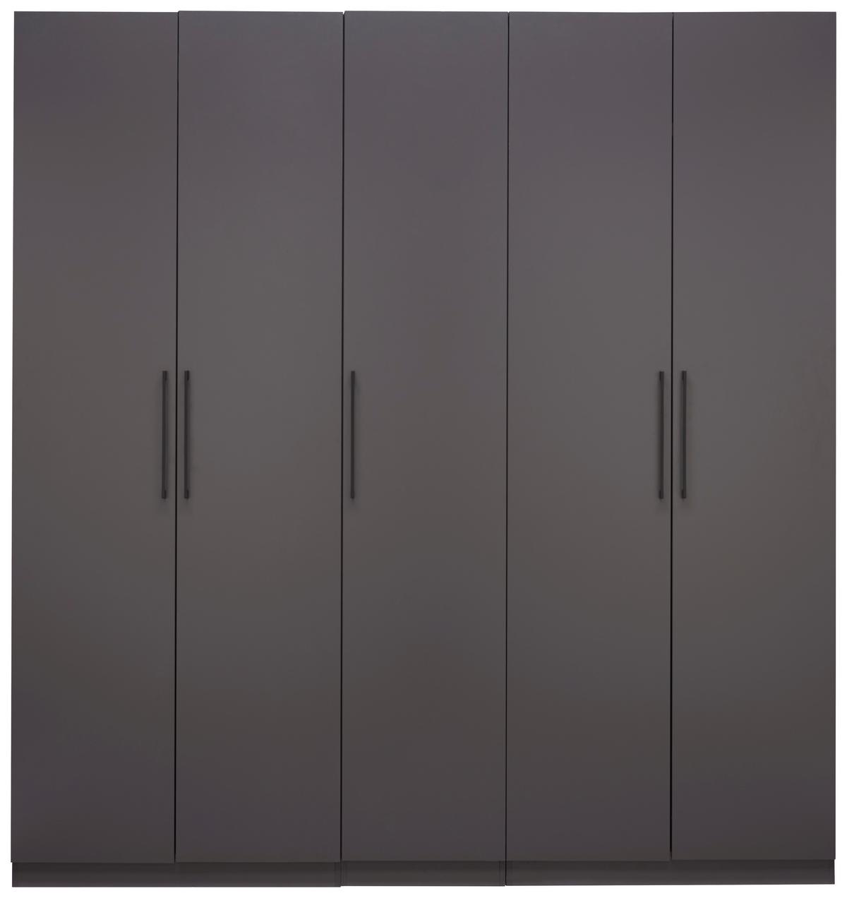 DVEŘE UNIT - antracitová, Moderní, kompozitní dřevo (45,3/232,6/1,8cm) - Ondega